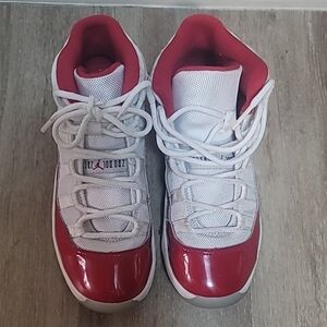 Kids Red and White Sneakers
